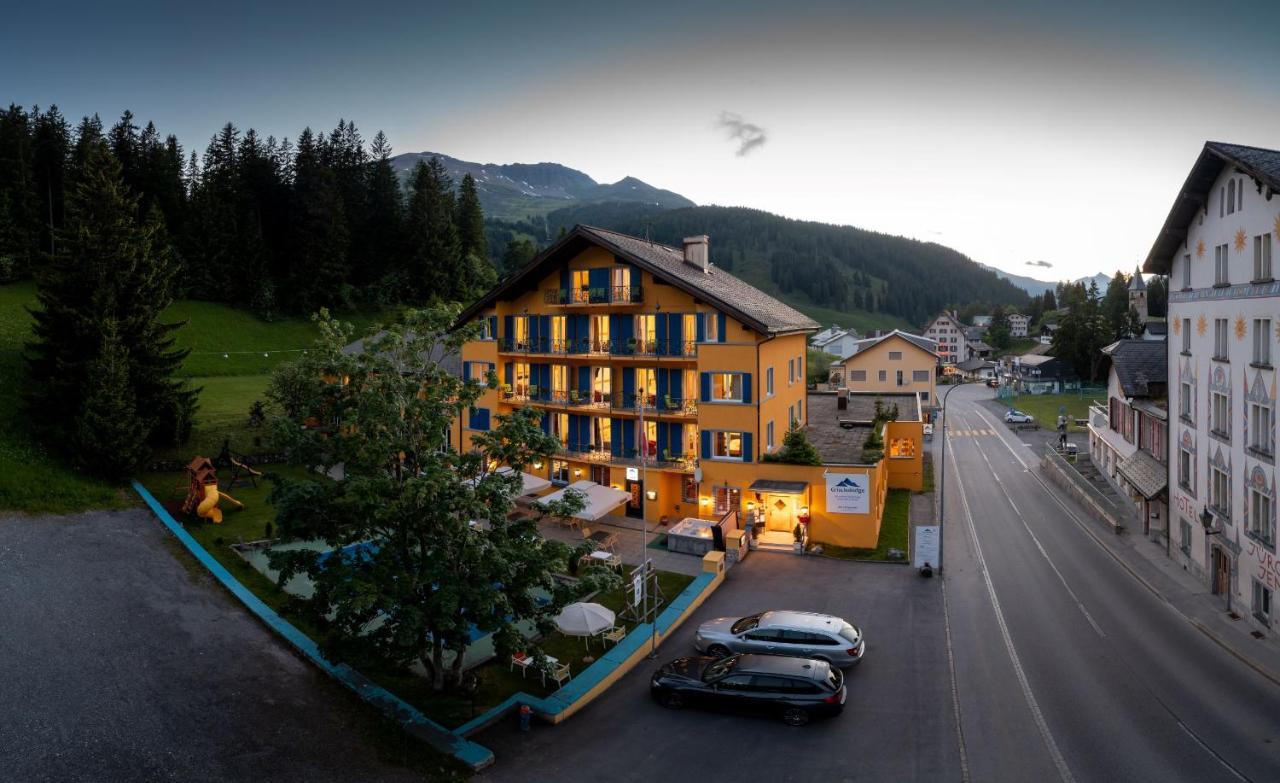 Grischalodge Das Hotel Mit Bergblick Seit 1929 - Schlicht, Preiswert Und Mit Einem Touch Nostalgie Парпан Екстер'єр фото