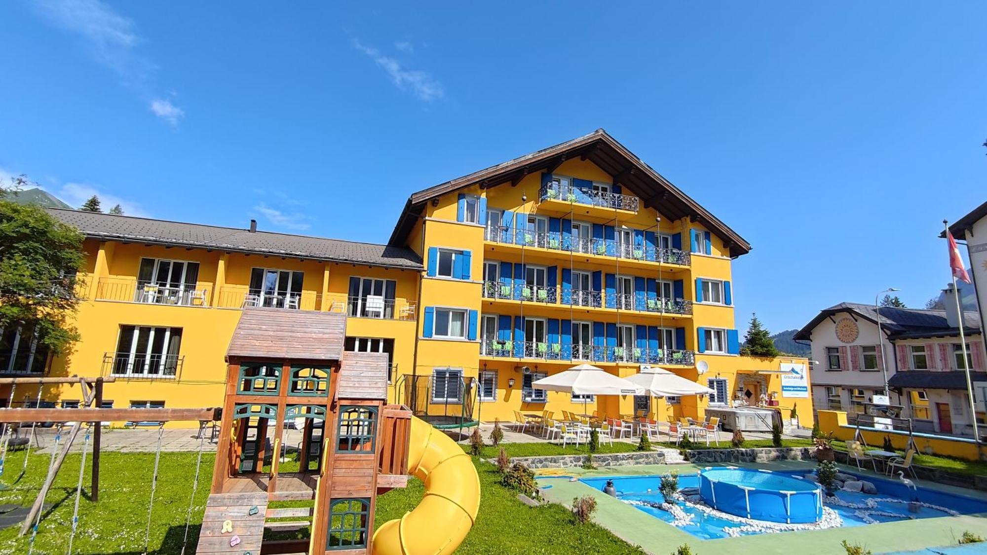 Grischalodge Das Hotel Mit Bergblick Seit 1929 - Schlicht, Preiswert Und Mit Einem Touch Nostalgie Парпан Екстер'єр фото